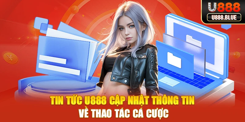 Tin tức U888 cập nhật thông tin về thao tác cá cược